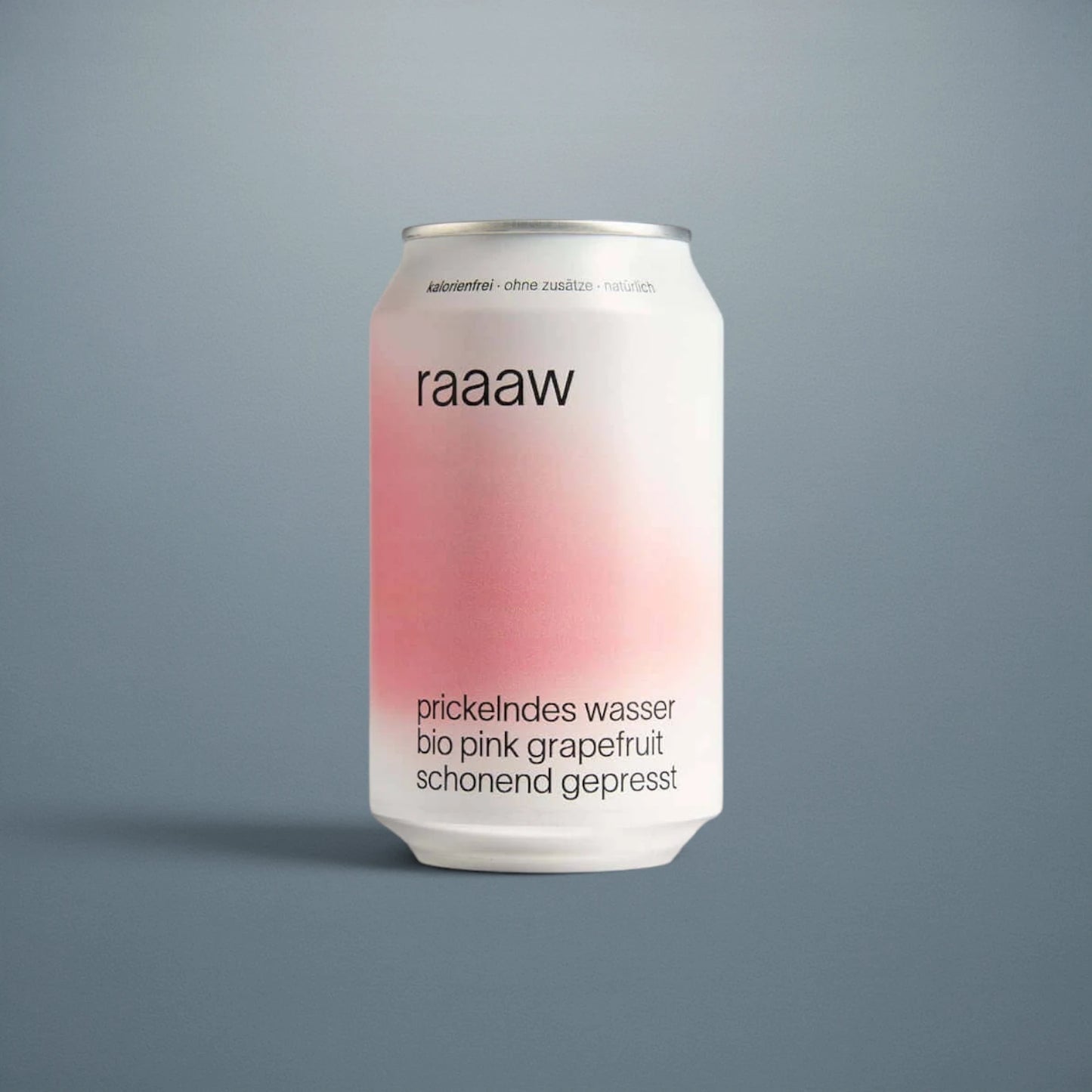 Organic pink grapefruit sparkling water