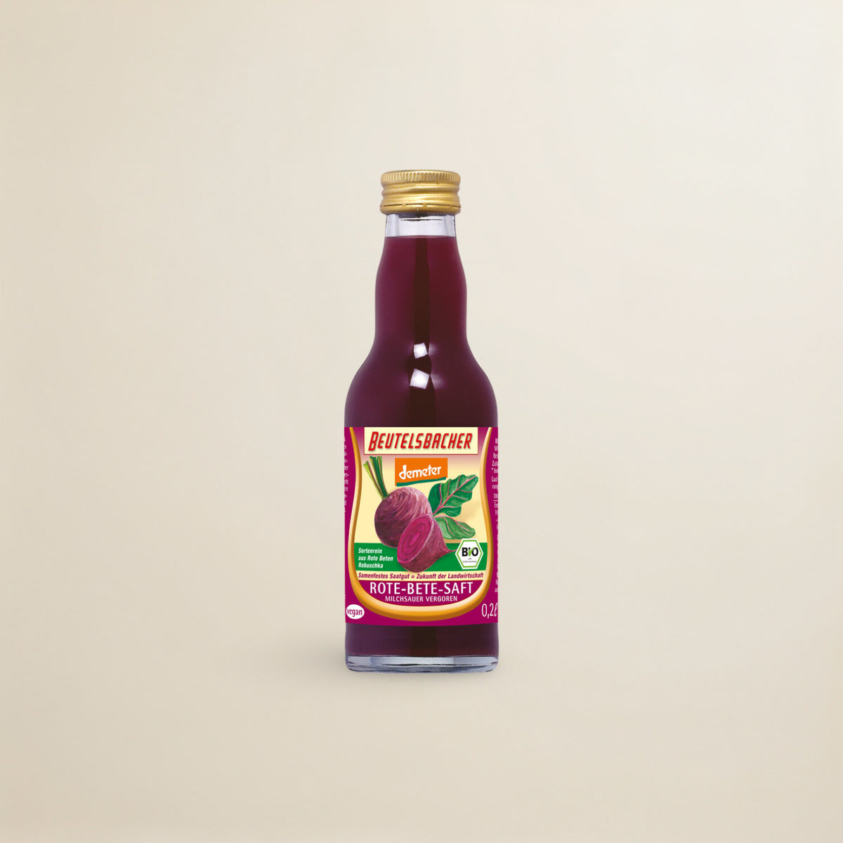 Beutelsbacher – Lacto-Fermented Beetroot Juice 70cl