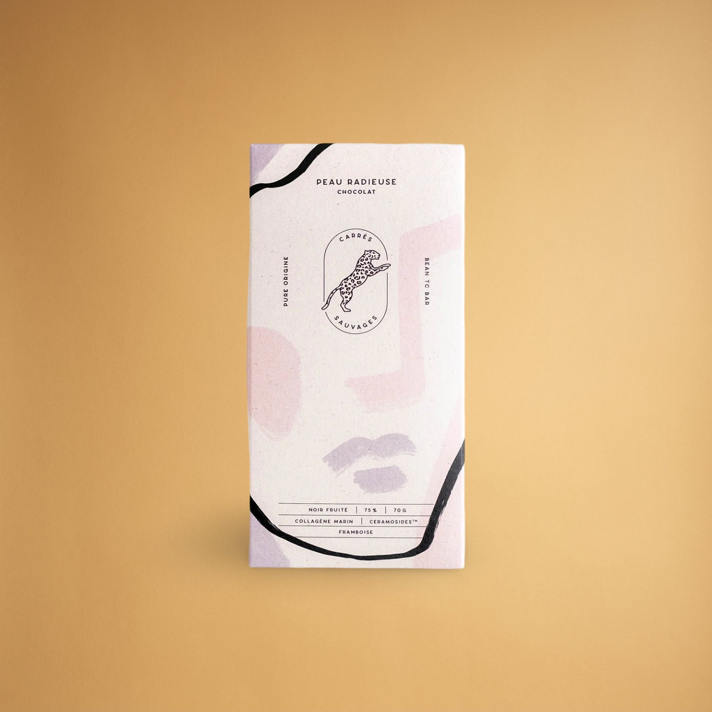 Carrées Sauvages – Peau radieuse - collagène framboise