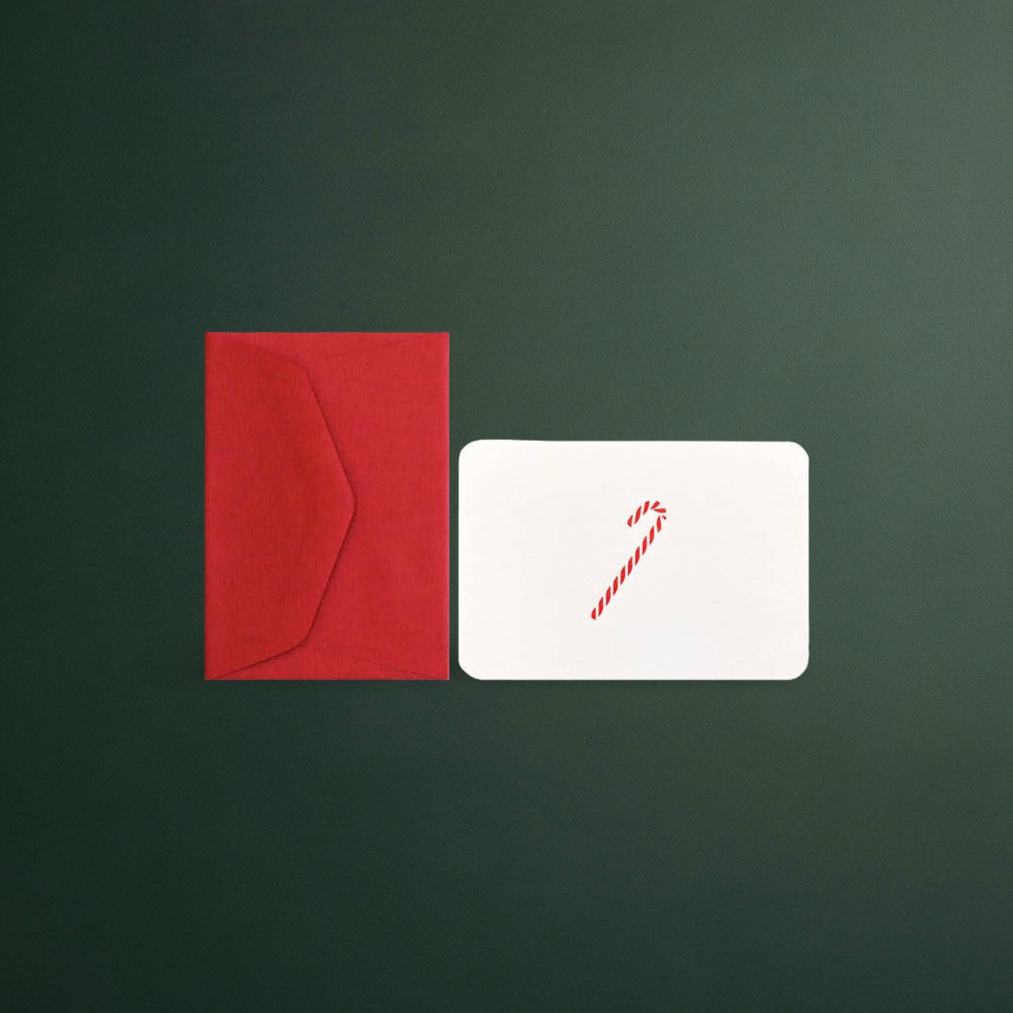 Le Typographe – Sucre D'Orge Mini Card with Mini Red Envelope