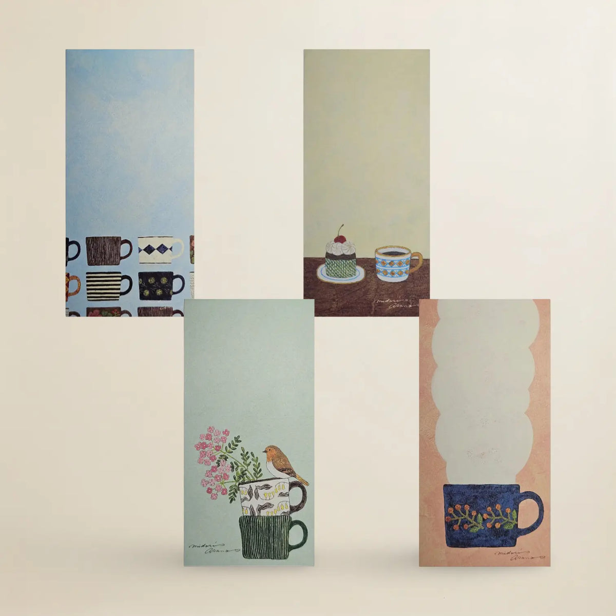 Cozyca – My Favorite Mugs Letter Paper by Midori Asano