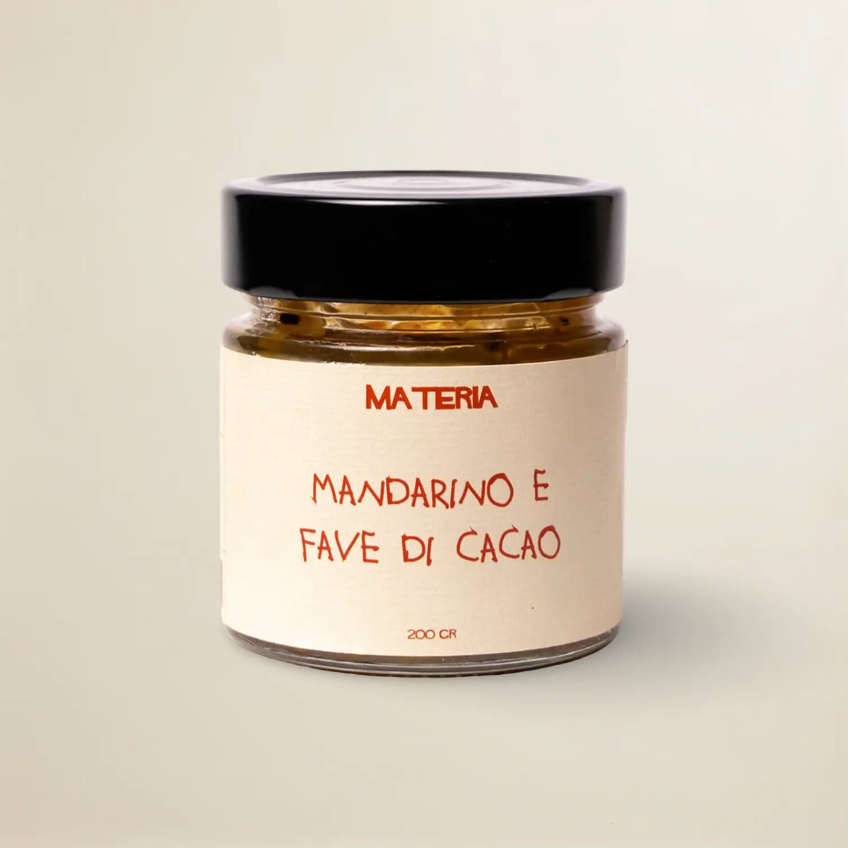 Materia – Marmellata di Mandarini & fave di cacao