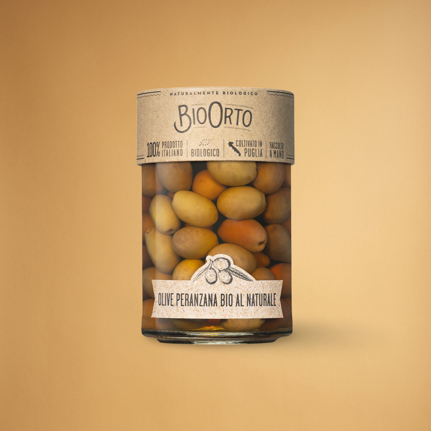 Natural Organic Peranzana Olives