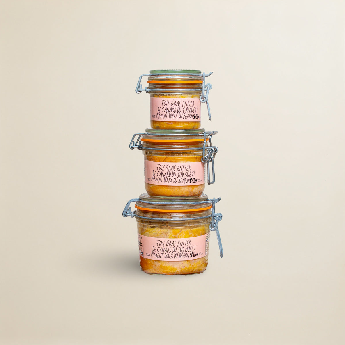 Sillon whole duck foie gras IGP with smoked Bearn pepper