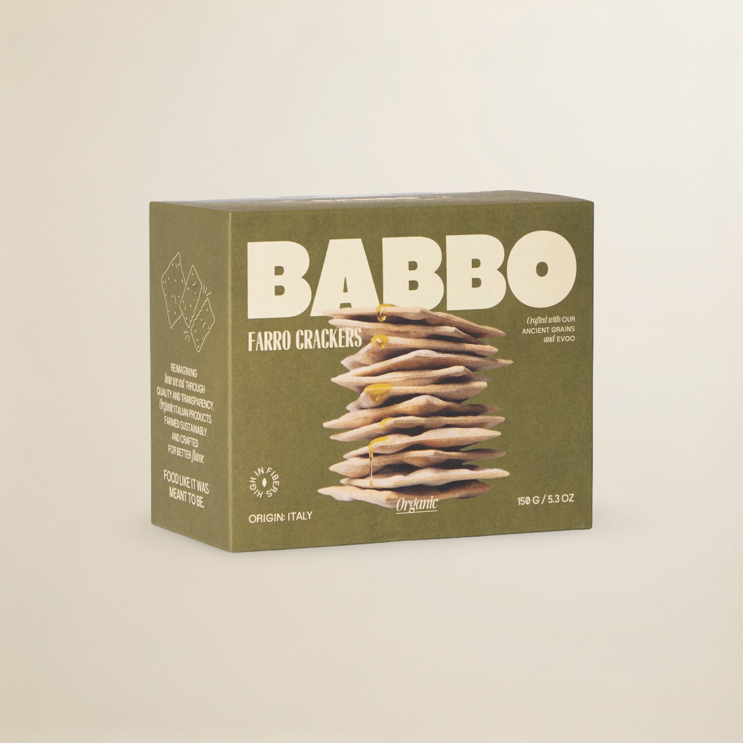 Babbo Foods – Farro Cracker