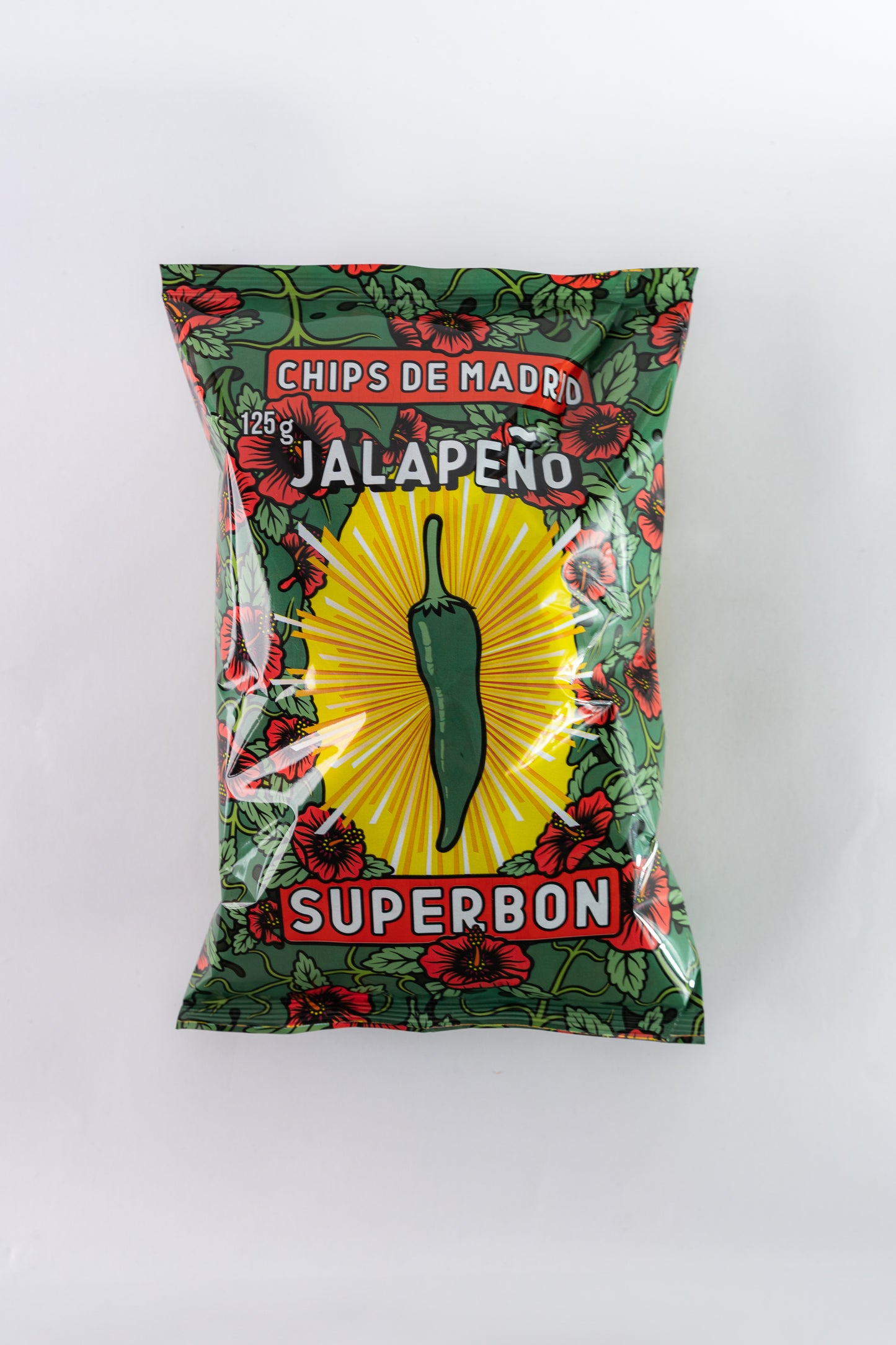 Jalapeño Chips 125g - Superbon