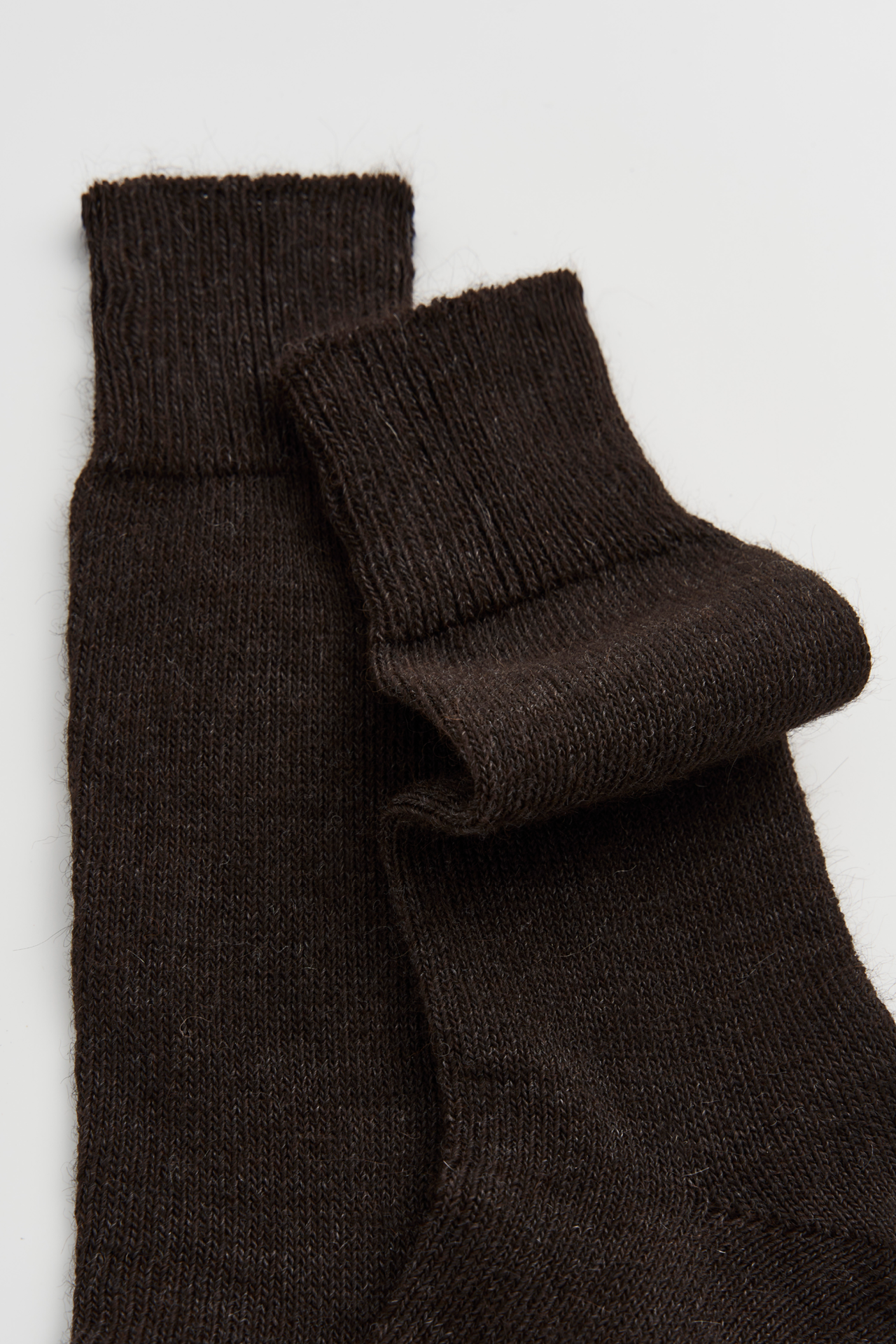 Pairs – Bitter Chocolate Brown Alpaca Socks