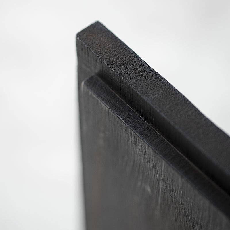 Gohobi – Japanese-style Wabi-Sabi Rectangular Wooden Black Tray