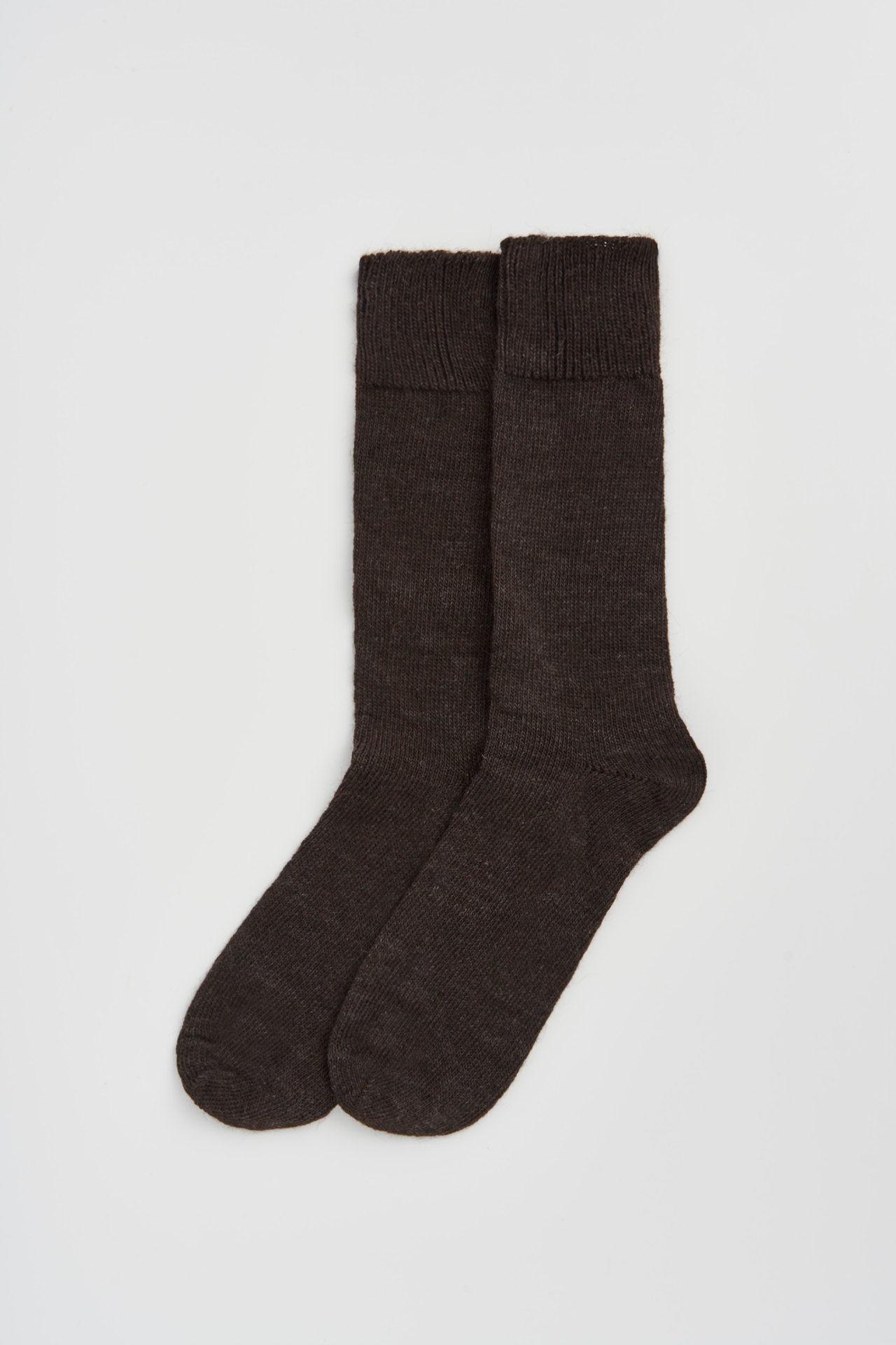 Pairs – Bitter Chocolate Brown Alpaca Socks