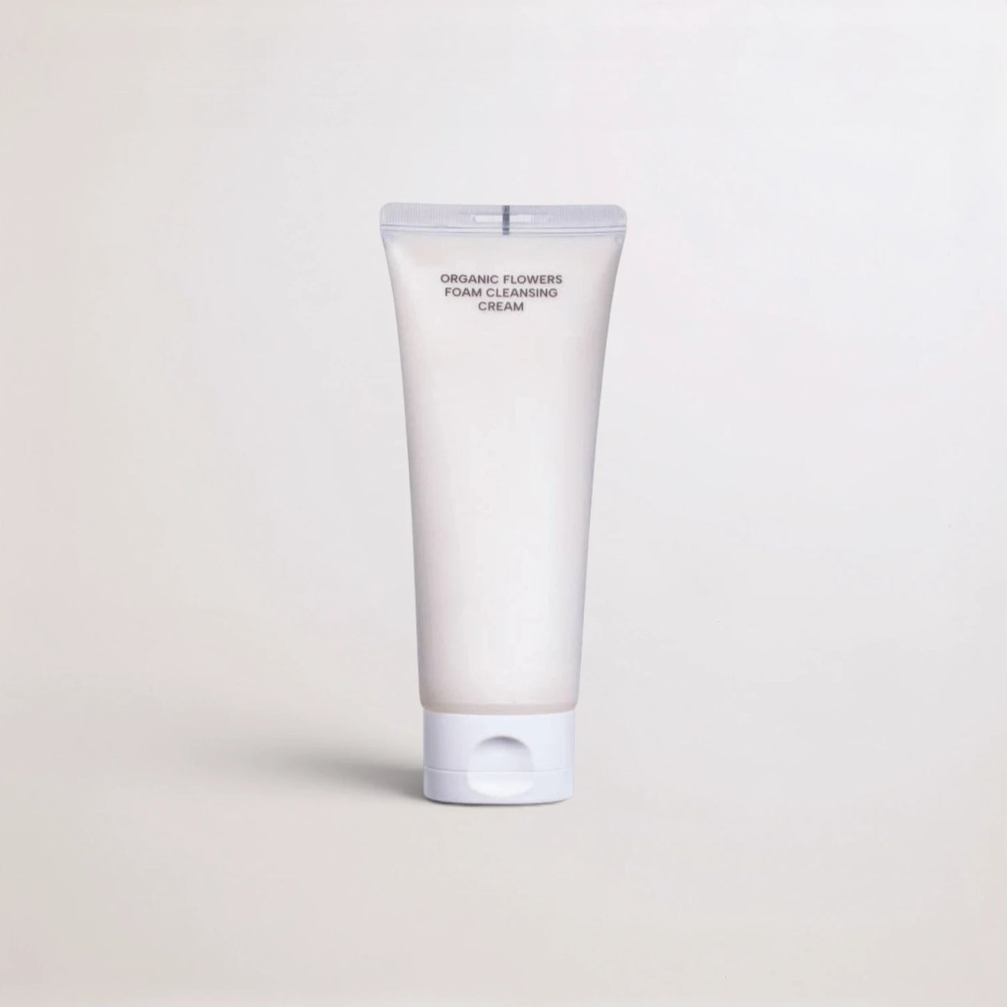 Foaming gel cleanser with fermented organic flowers