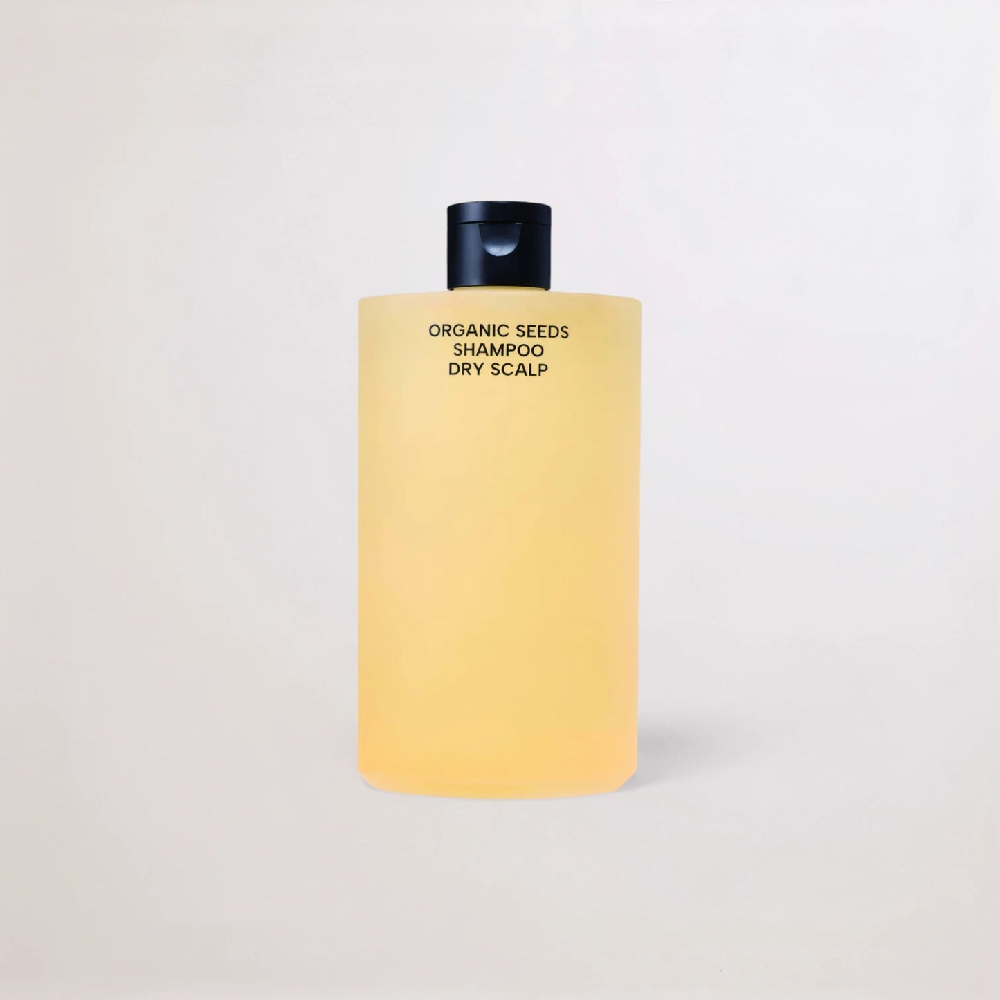 Dry hair shampoo with organic fermented seeds