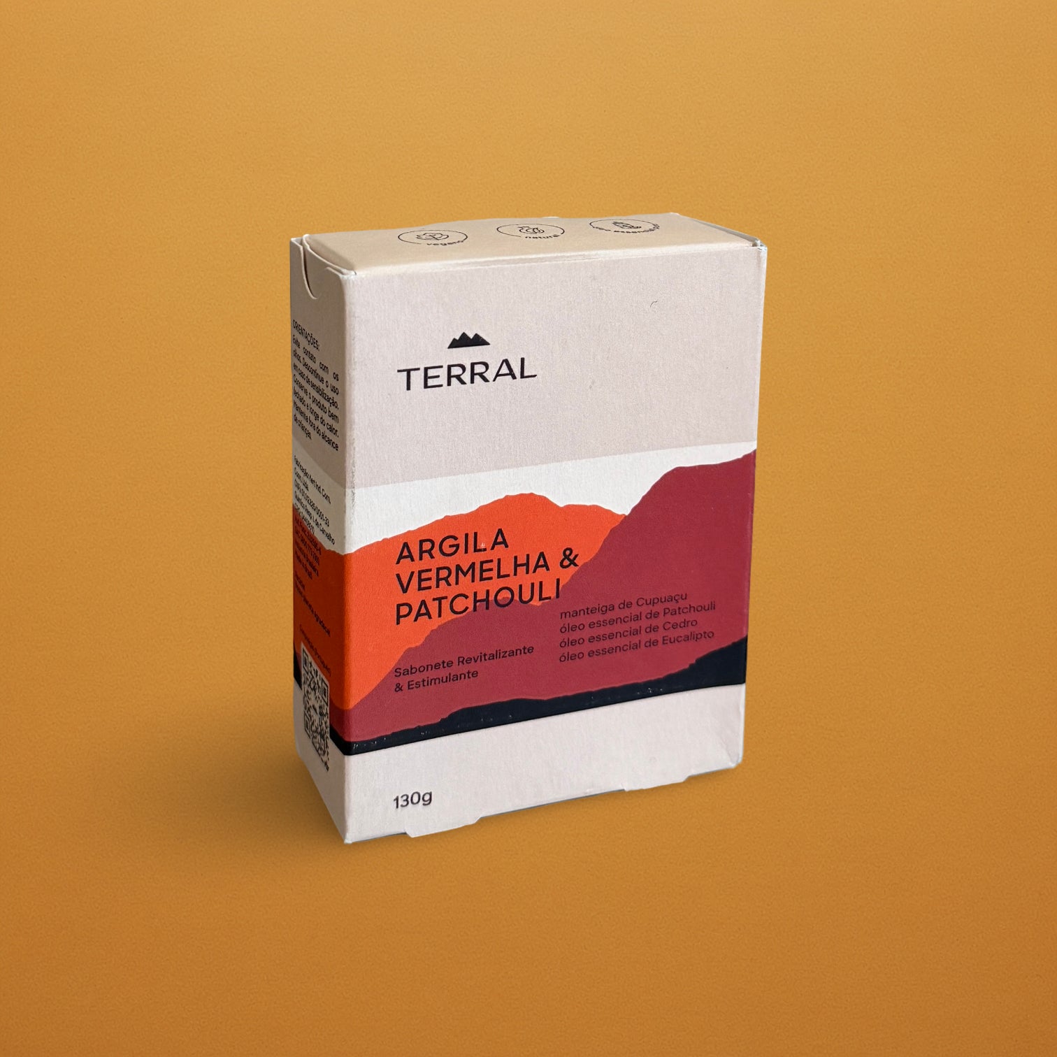 Terral – Bar Soap Argila Vermelha & Patchouli