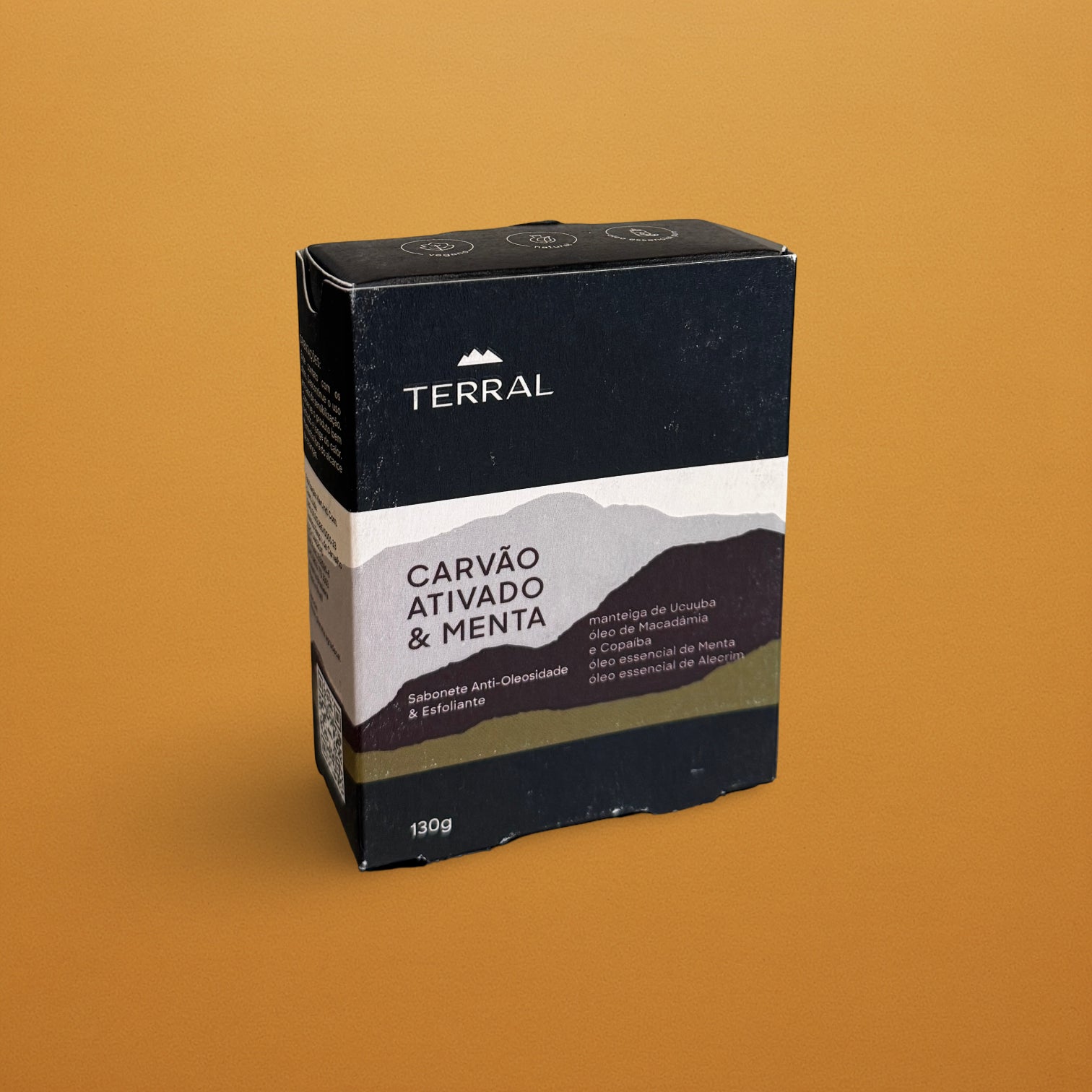 Terral – Bar Soap Carvão Ativado & Menta