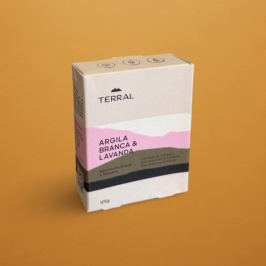 Terral – Bar Soap Argila Branca & Lavanda