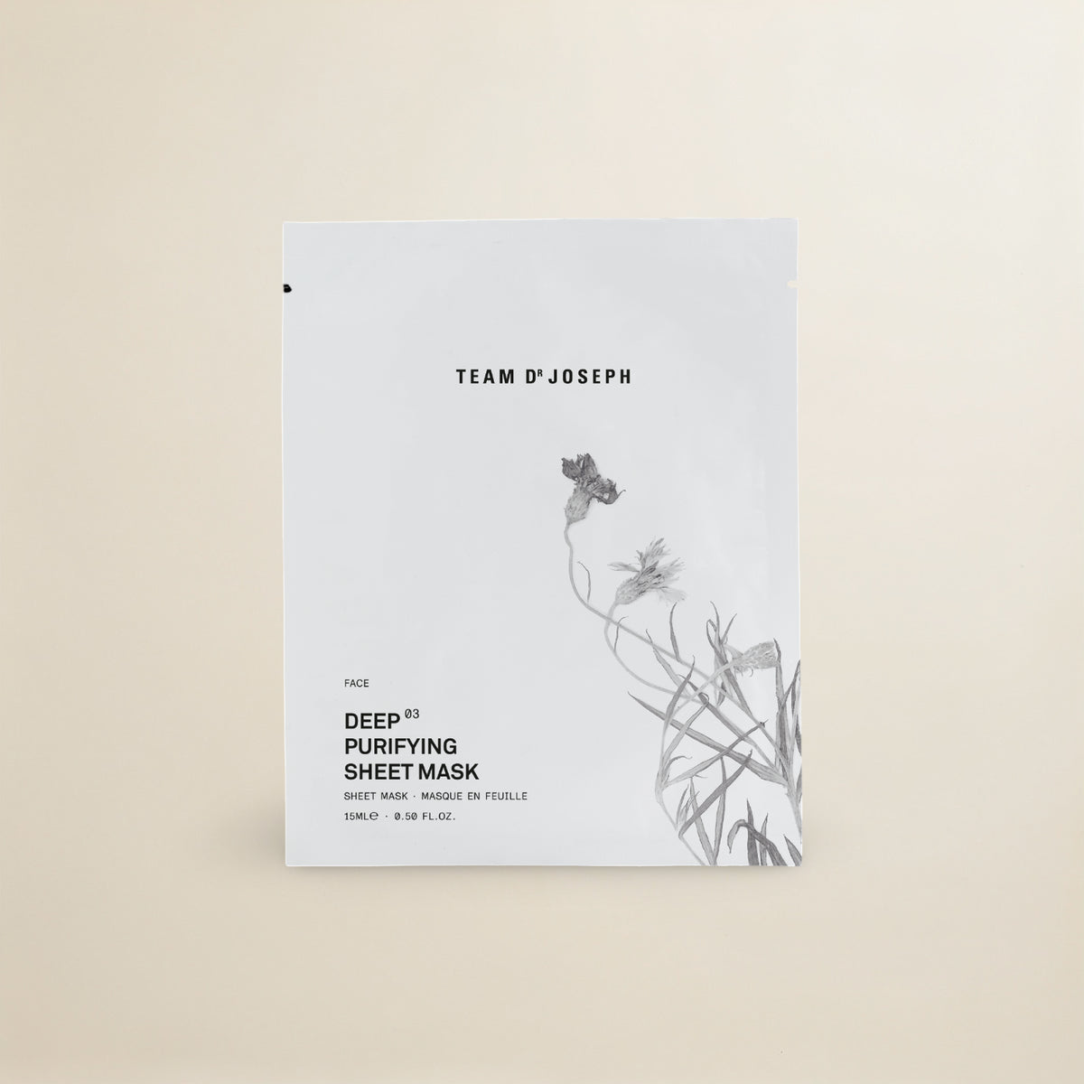 Team Dr Joseph – Deep Purifying Sheet Mask