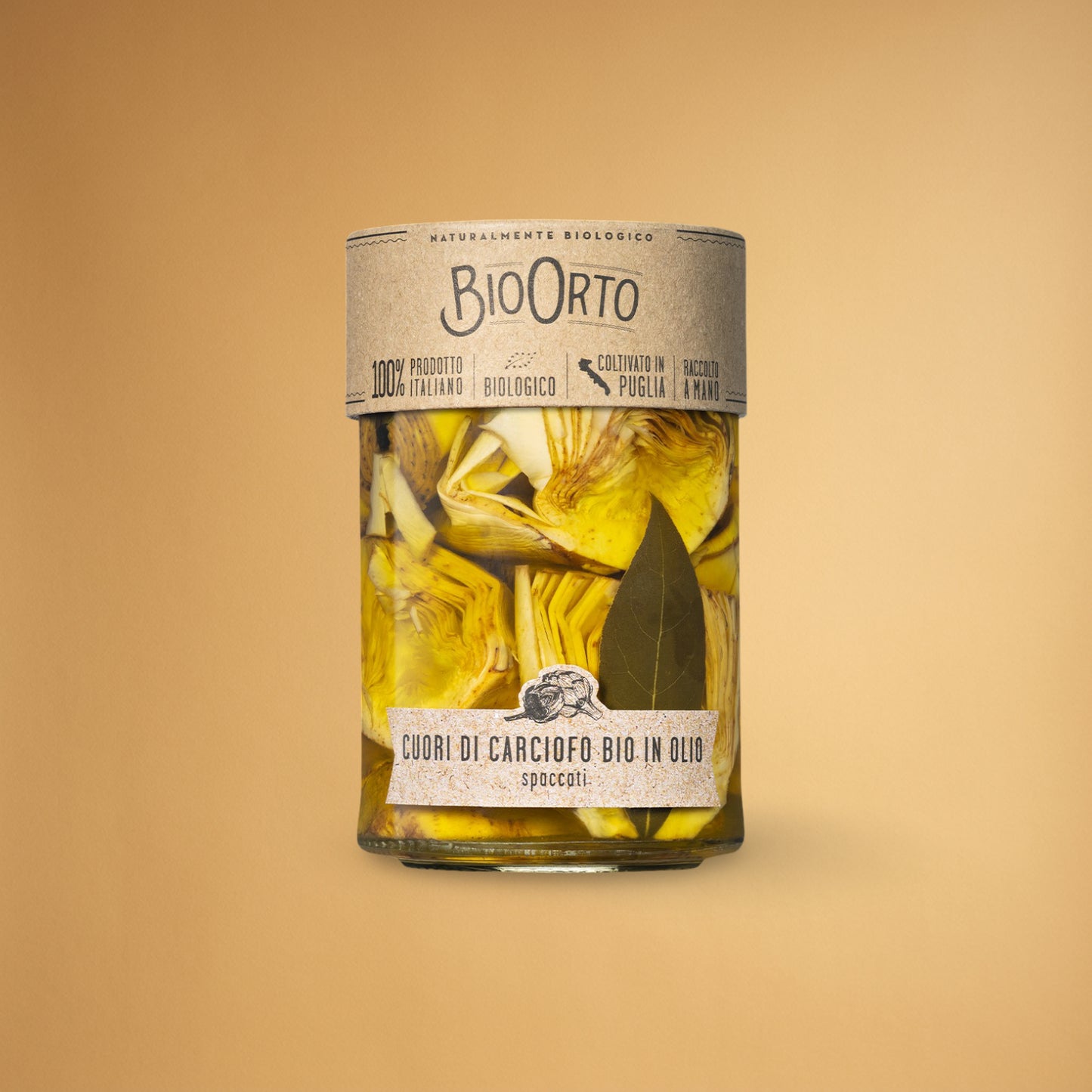 Organic Halved Artichoke Hearts in Oil