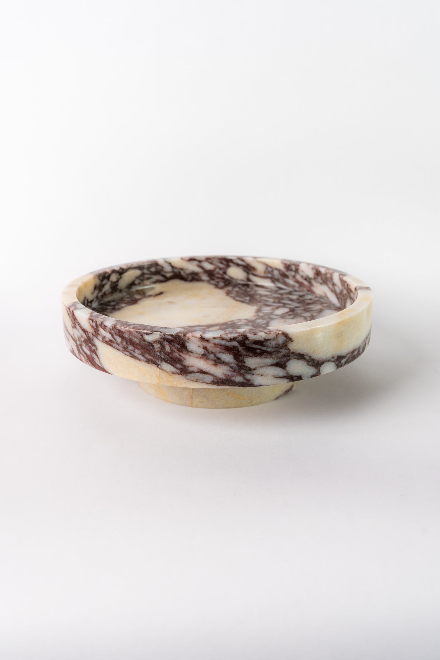 'CYCLO' CALACATTA MARBLE BOWL