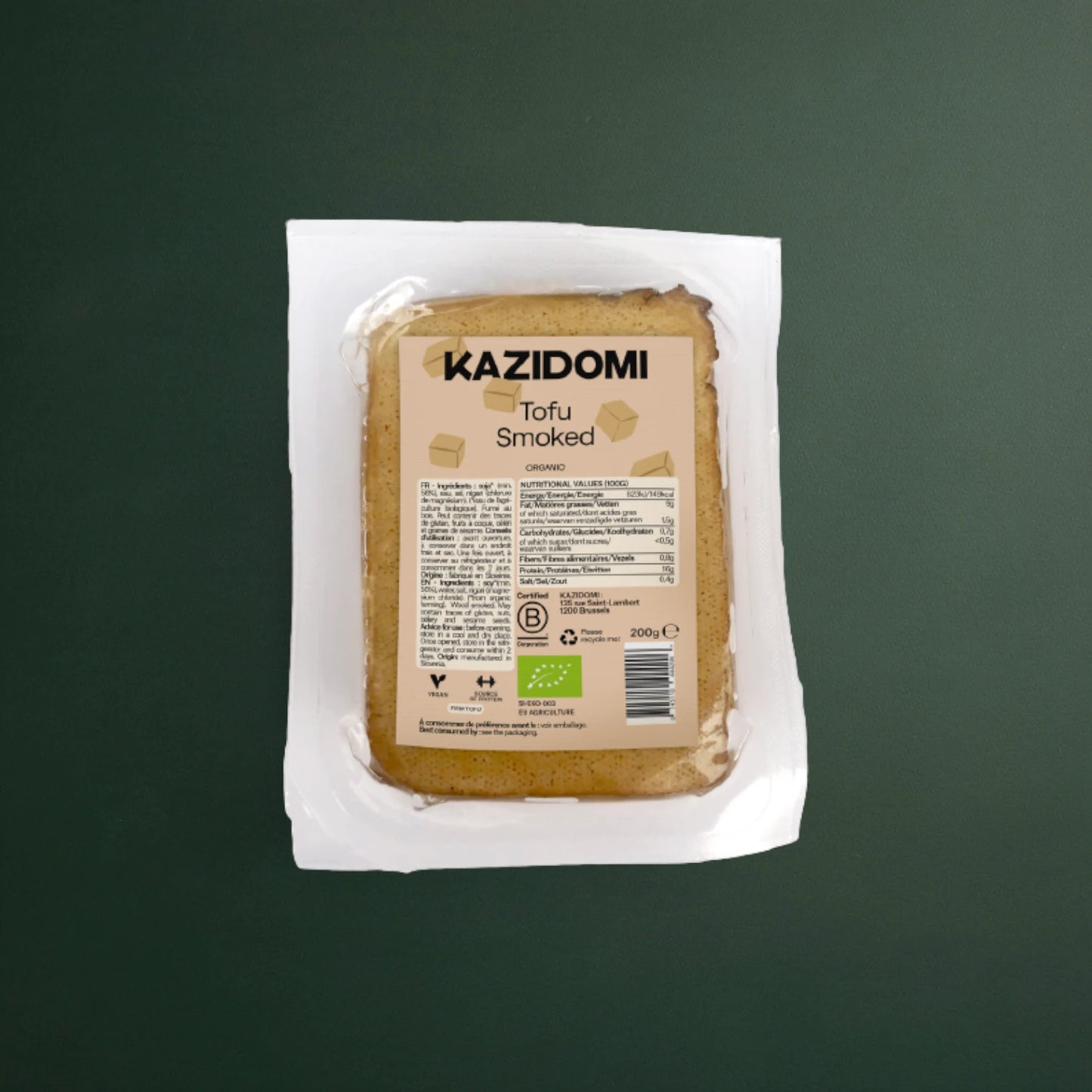 Organic Smoked Tofu