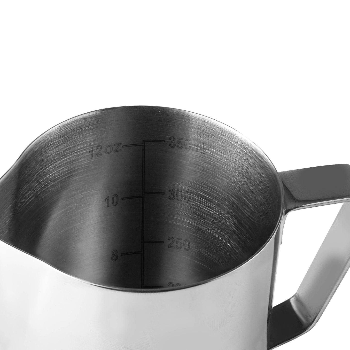 Stainless steel milk jug