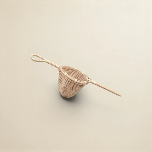 Rattan tea strainer