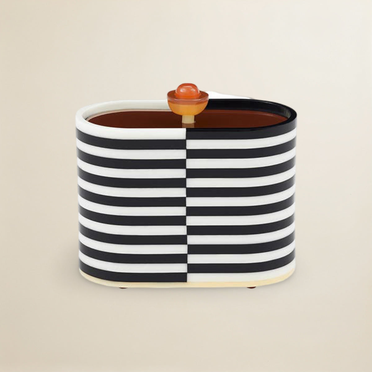 Panorama Trama Oval Box