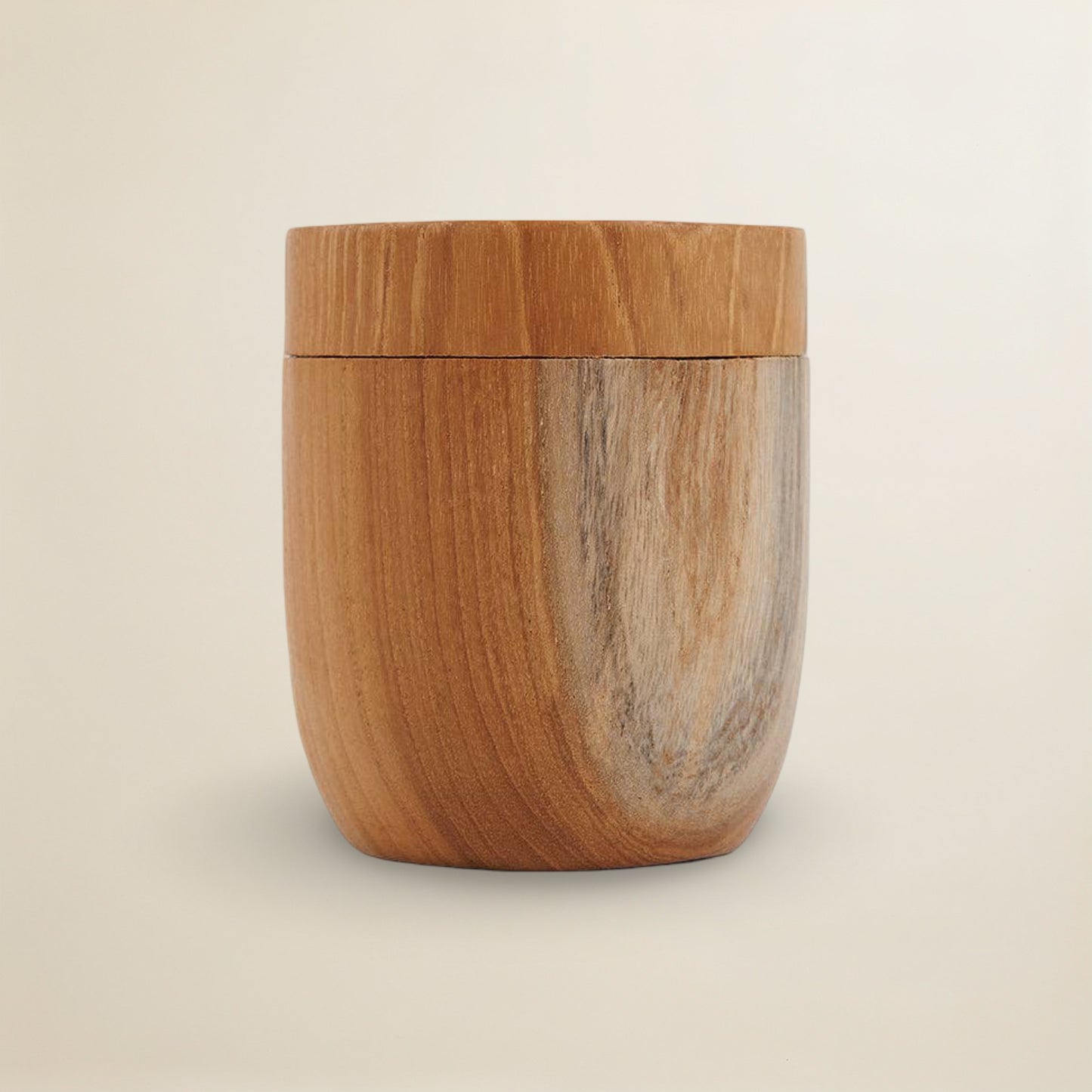 The Teak Root Jar Low - M