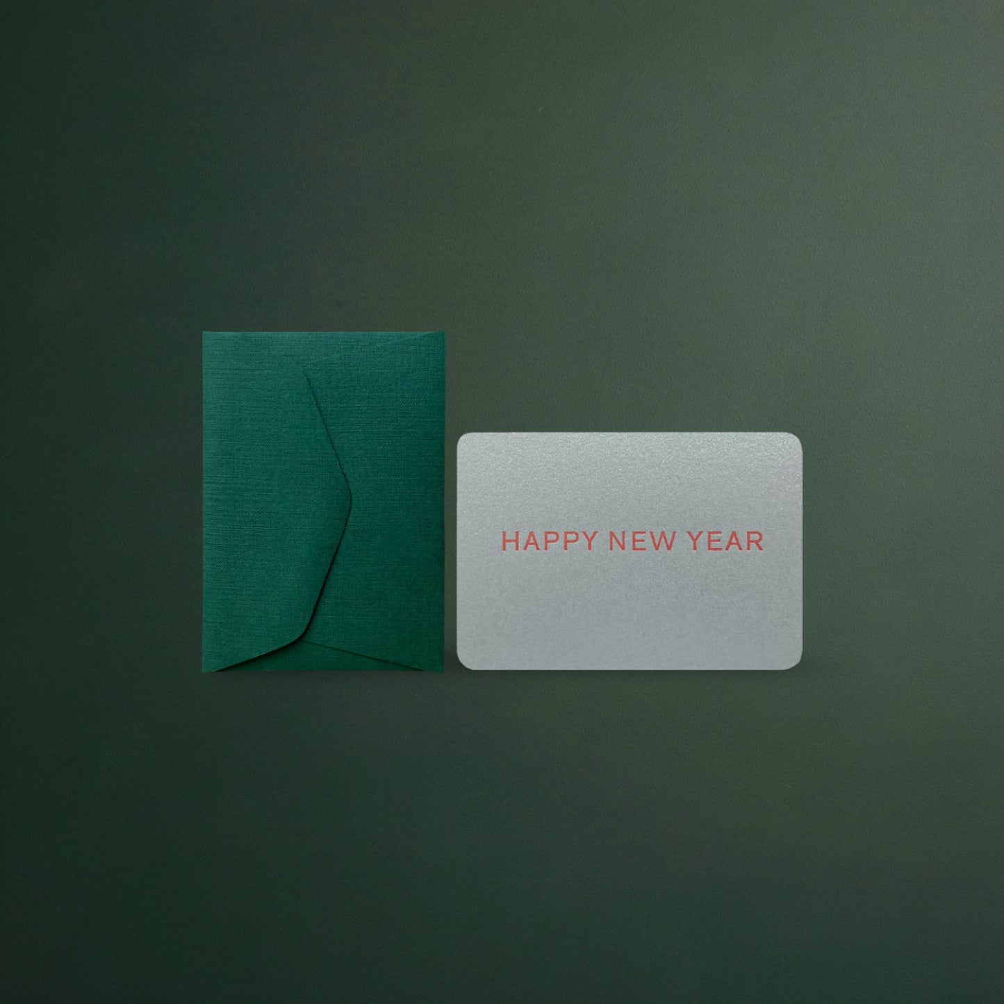Le Typographe – Mini Card and Envelope, Happy New Year