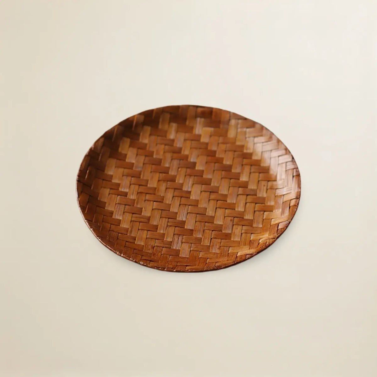 Gohobi – Handmade Bamboo & Rattan Coaster (Coaster A)
