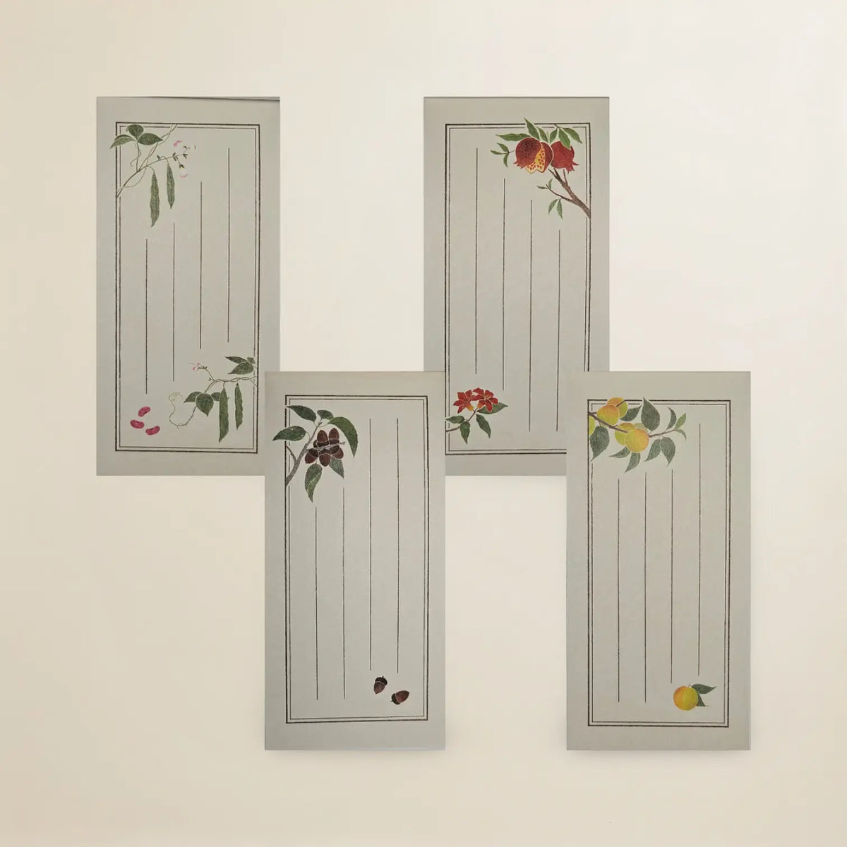 Kanone – Yamato Fruit Atlas Letter Paper (Vertical Lines)