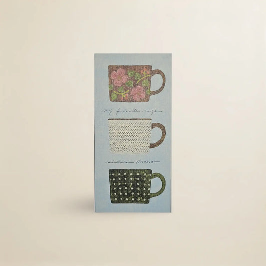 Cozyca – My Favorite Mugs Letter Paper by Midori Asano