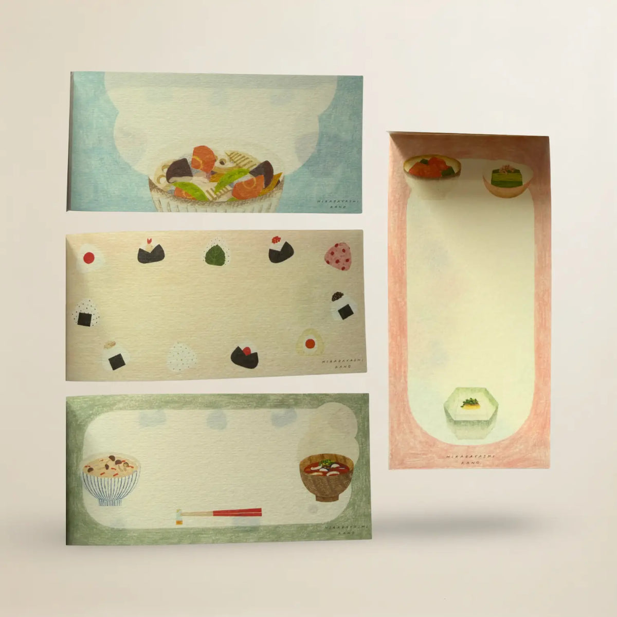 Cozyca – Washoku Letter Paper by Kano Hirabayashi