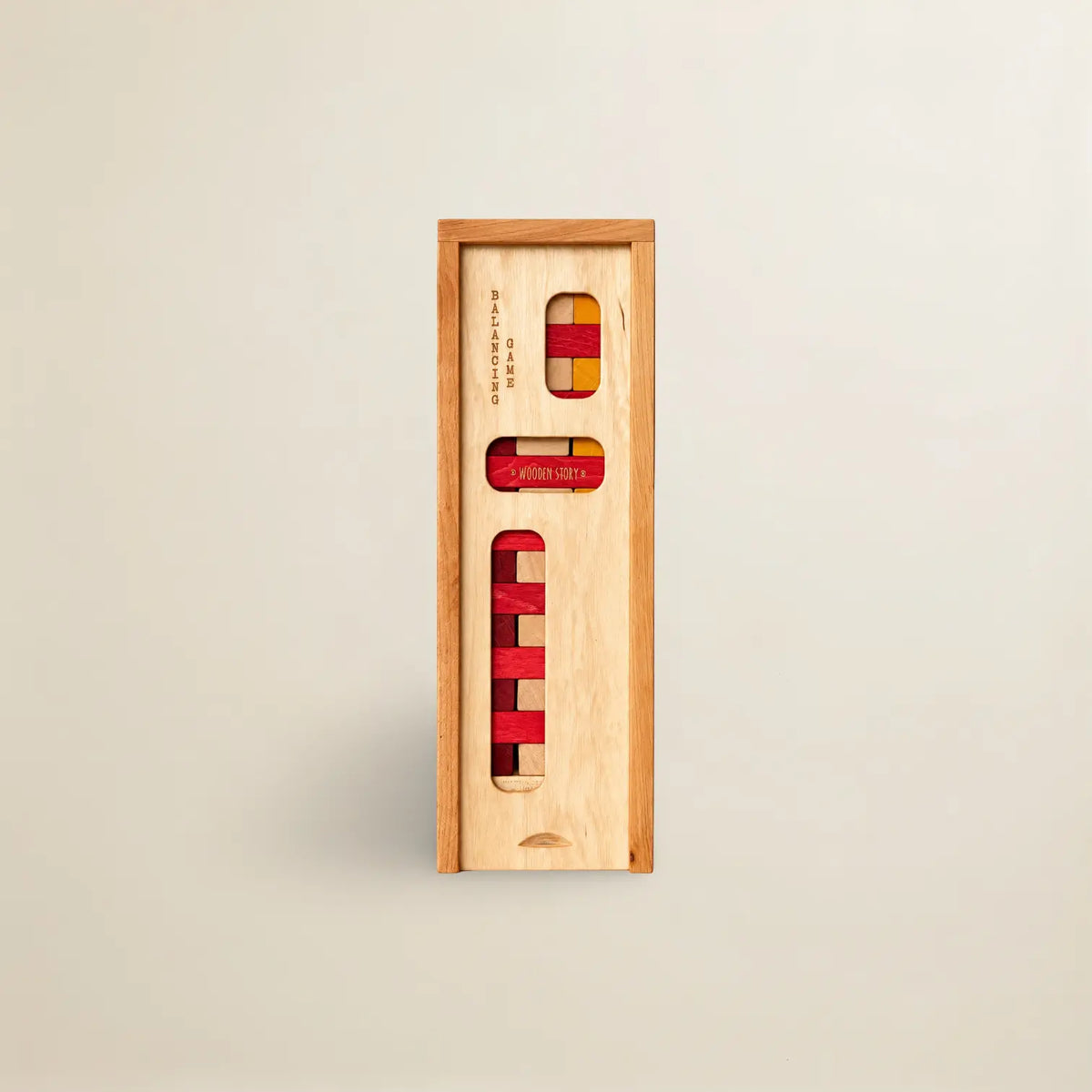 Wooden Story – Balancing Game Stacking Tower (Warm)