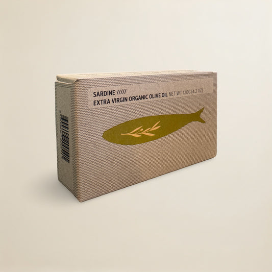 Maria Organic – Sardine in Extra Virgin Organic Olive Oil