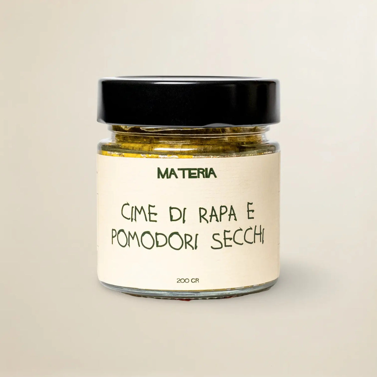 Materia – Crema di cime di rapa e pomodori secchi