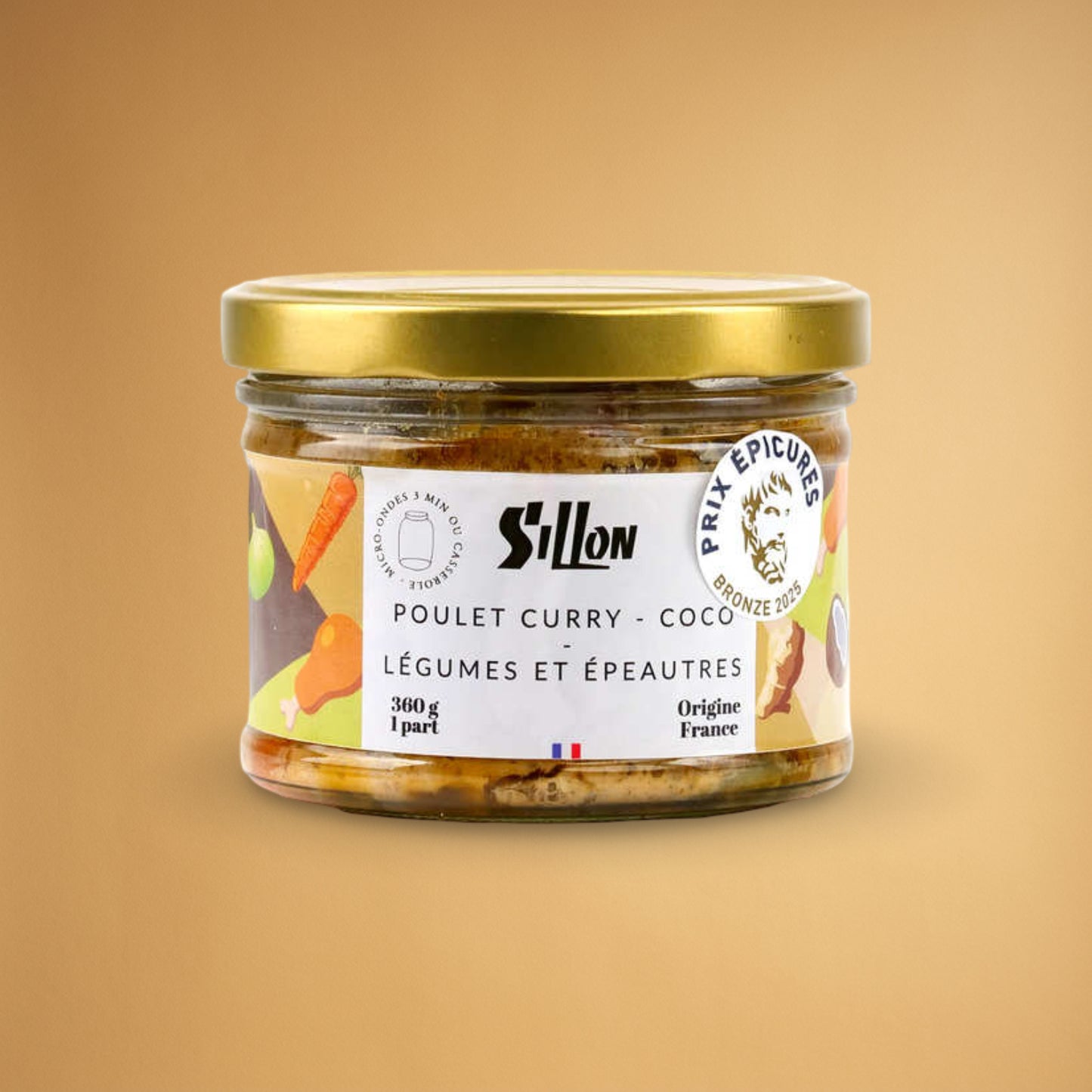 Sillon – Poulet Curry Coco, Epautres