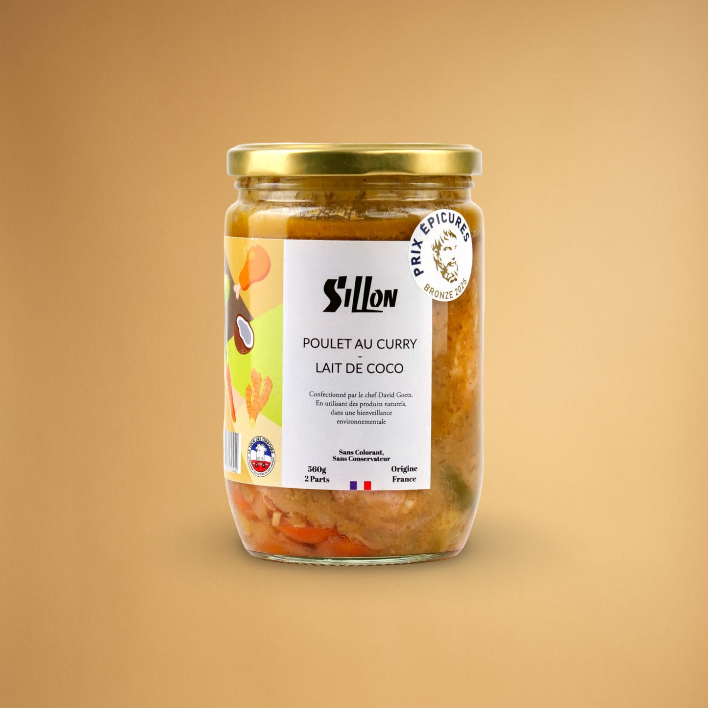 Sillon – Poulet Curry Coco