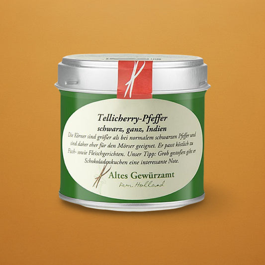 Whole Tellicherry Black Pepper (90g)