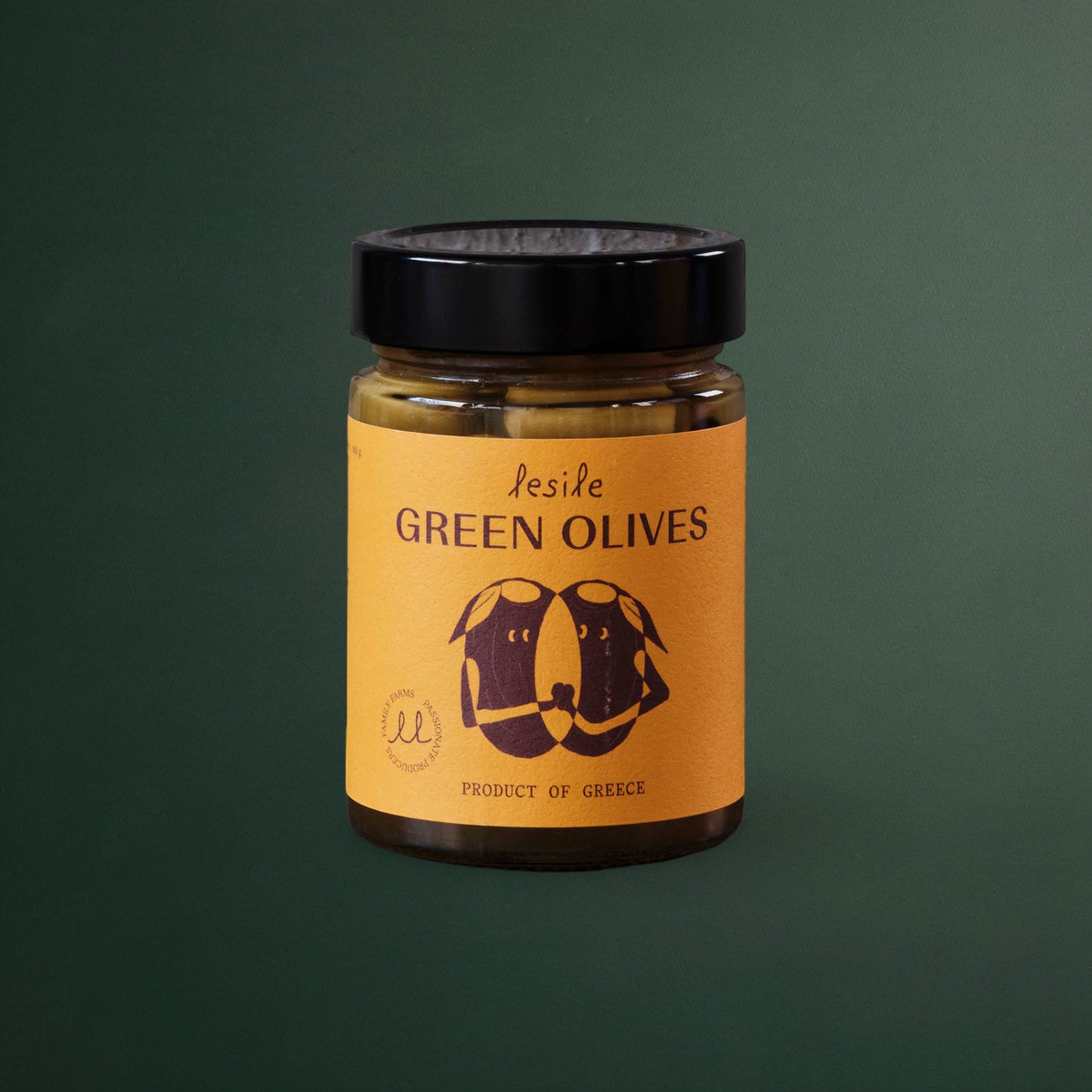 Lesile – Green Pitted Olives (340/160gr)