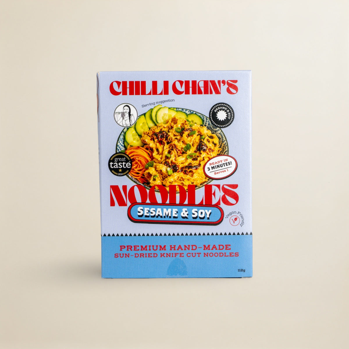 Chilli Chan's Sesame Soy Knife-Cut Noodles box