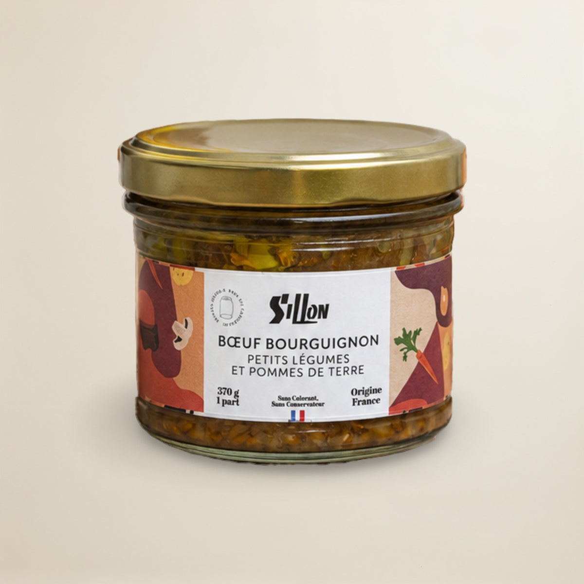 Sillon Boeuf Bourguignon jar