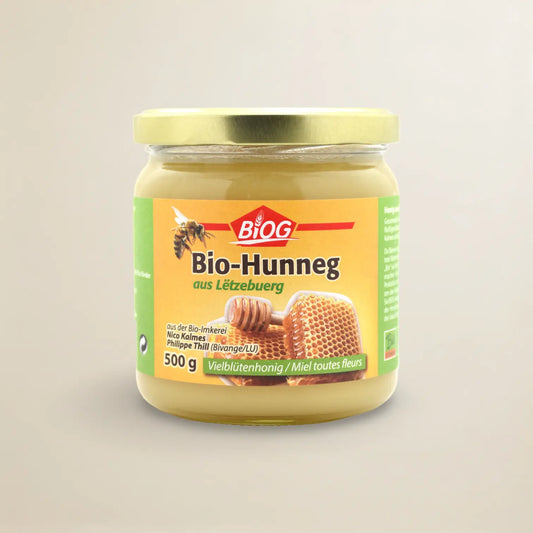 BIOG – Organic Honey from Luxembourg (500g)