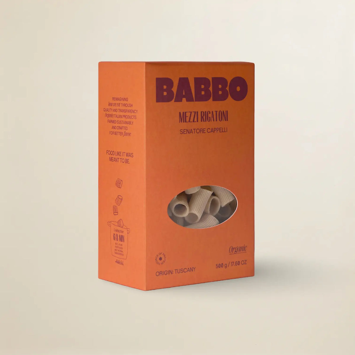 Babbo Foods – Mezzi Rigatoni Senatore Cappelli