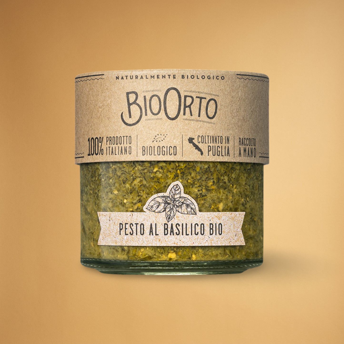 Organic basil pesto