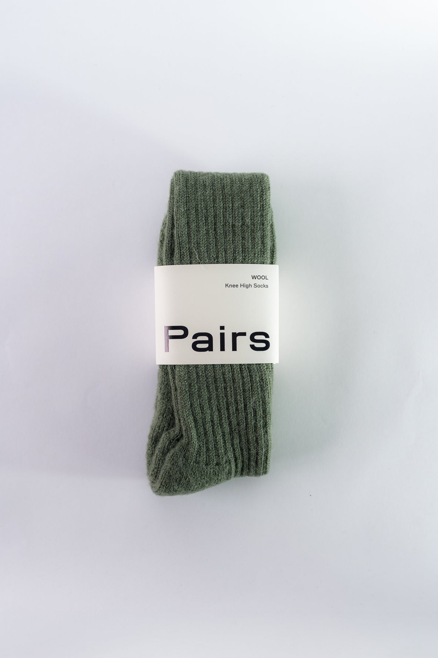 Pairs – Glen Green Wool Knee High Socks