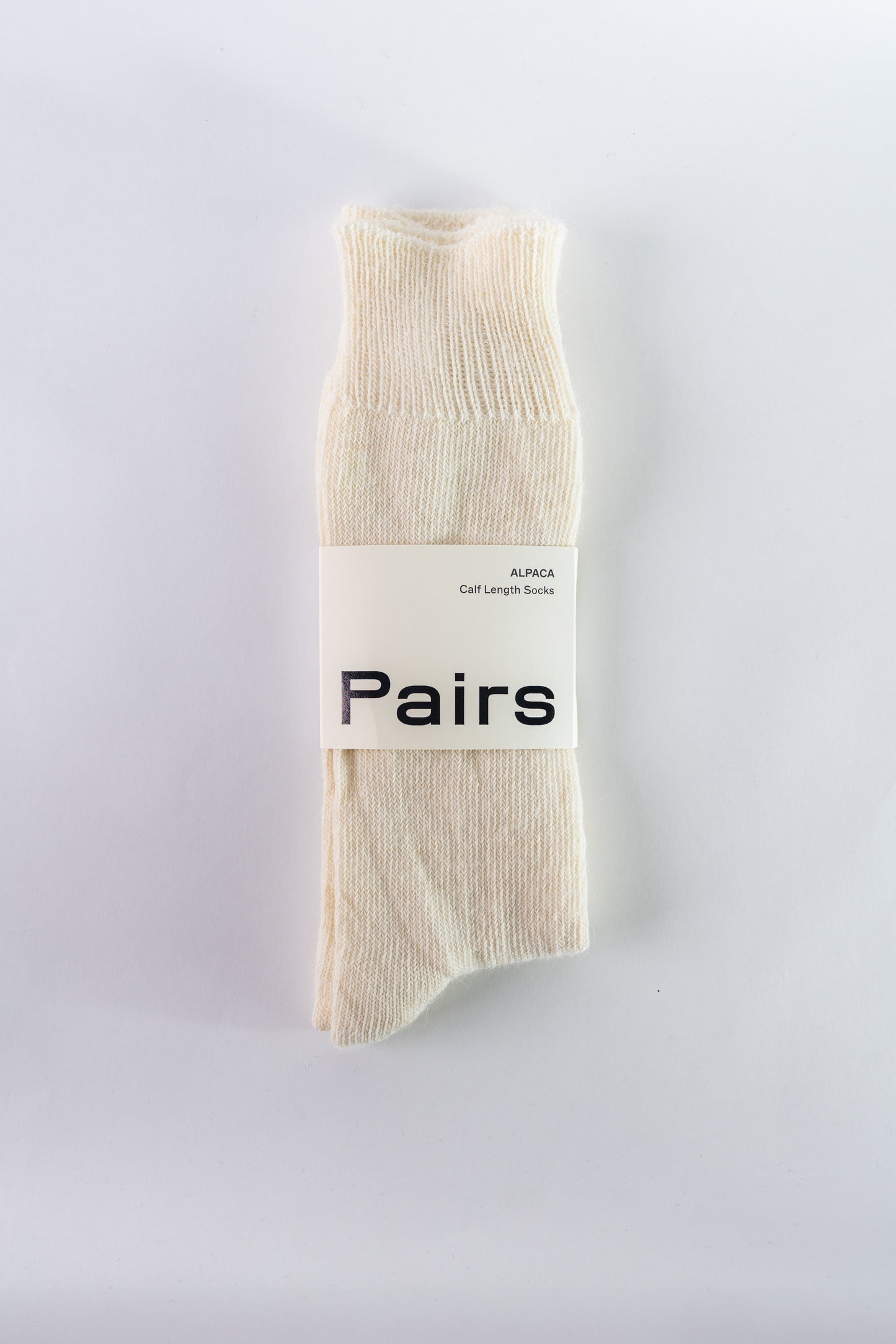 Pairs – Clotted Cream Alpaca Socks