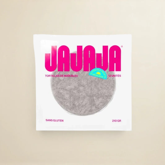Blue corn tortillas 210g – JAJAJA