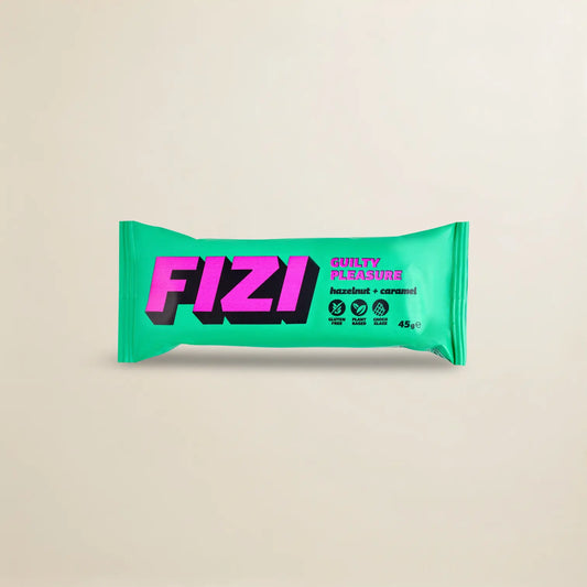 FIZI – Bar Hazelnut + Caramel (45g)