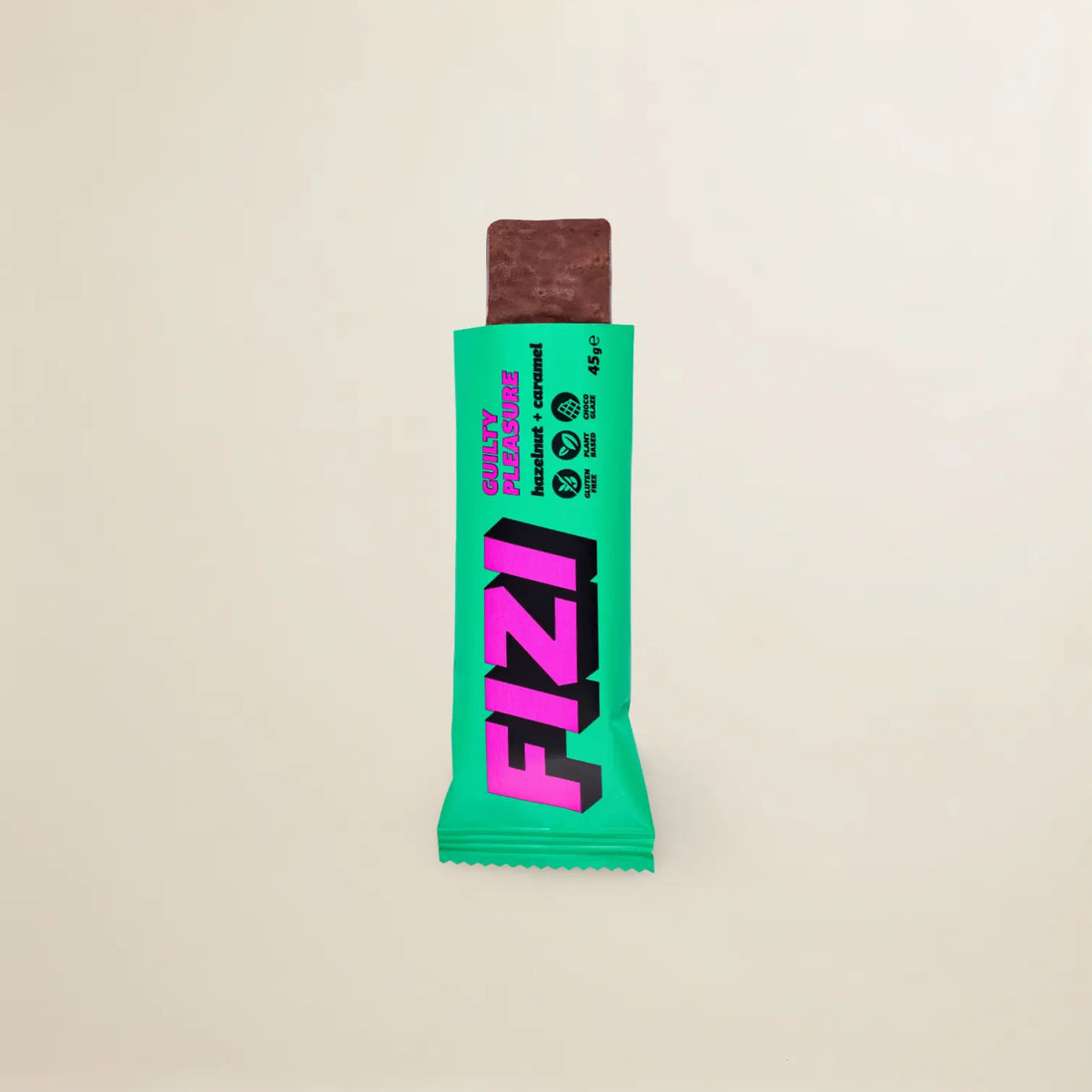 FIZI – Bar Hazelnut + Caramel (45g)