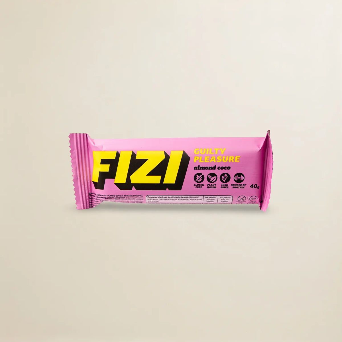 FIZI – Bar Almond Coco (40g)