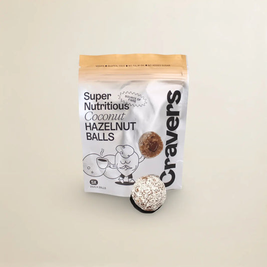 Cravers Coconut Hazelnut Energy Balls
